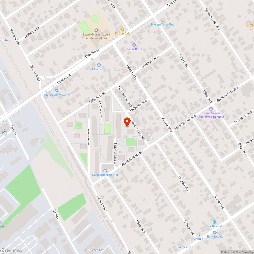 Zöld felületre parkolás bejelentés helye