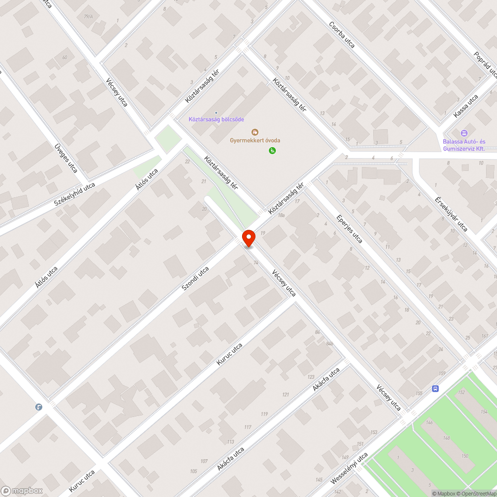 Burjánzó növényzet bejelentés helye