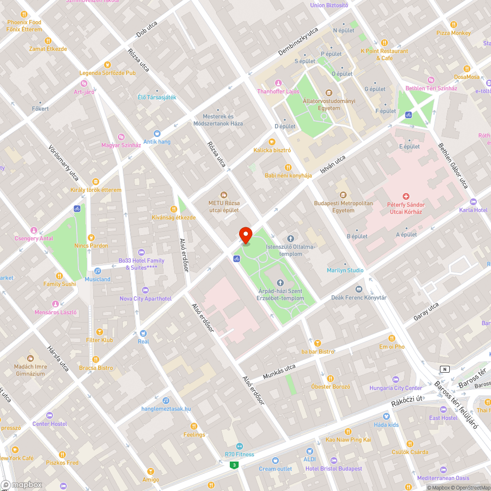 Nyomvájú bejelentés helye