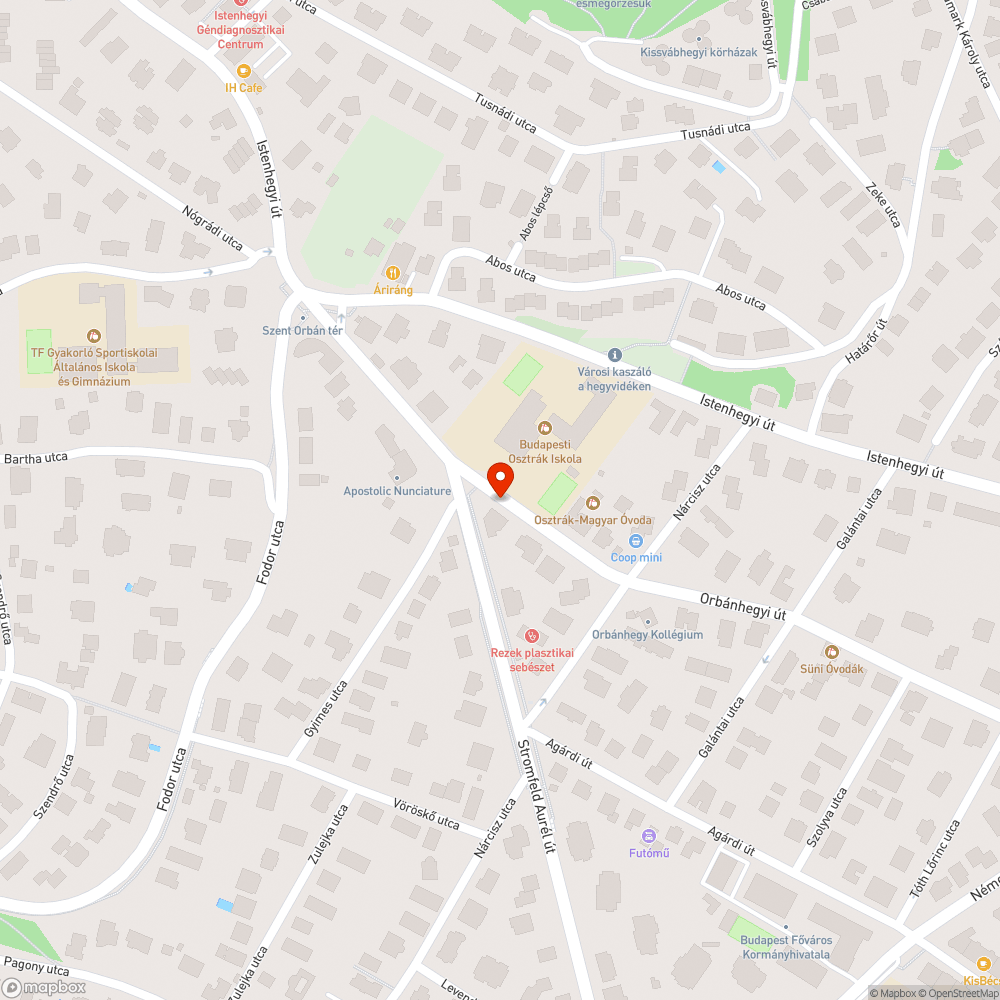 Láthatatlan terelés az Orbánhegyi úton bejelentés helye