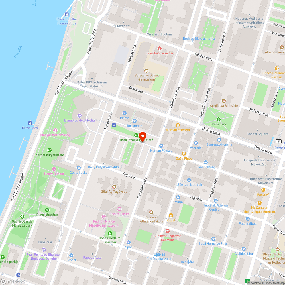 Roncsautó a Tisza utcában bejelentés helye