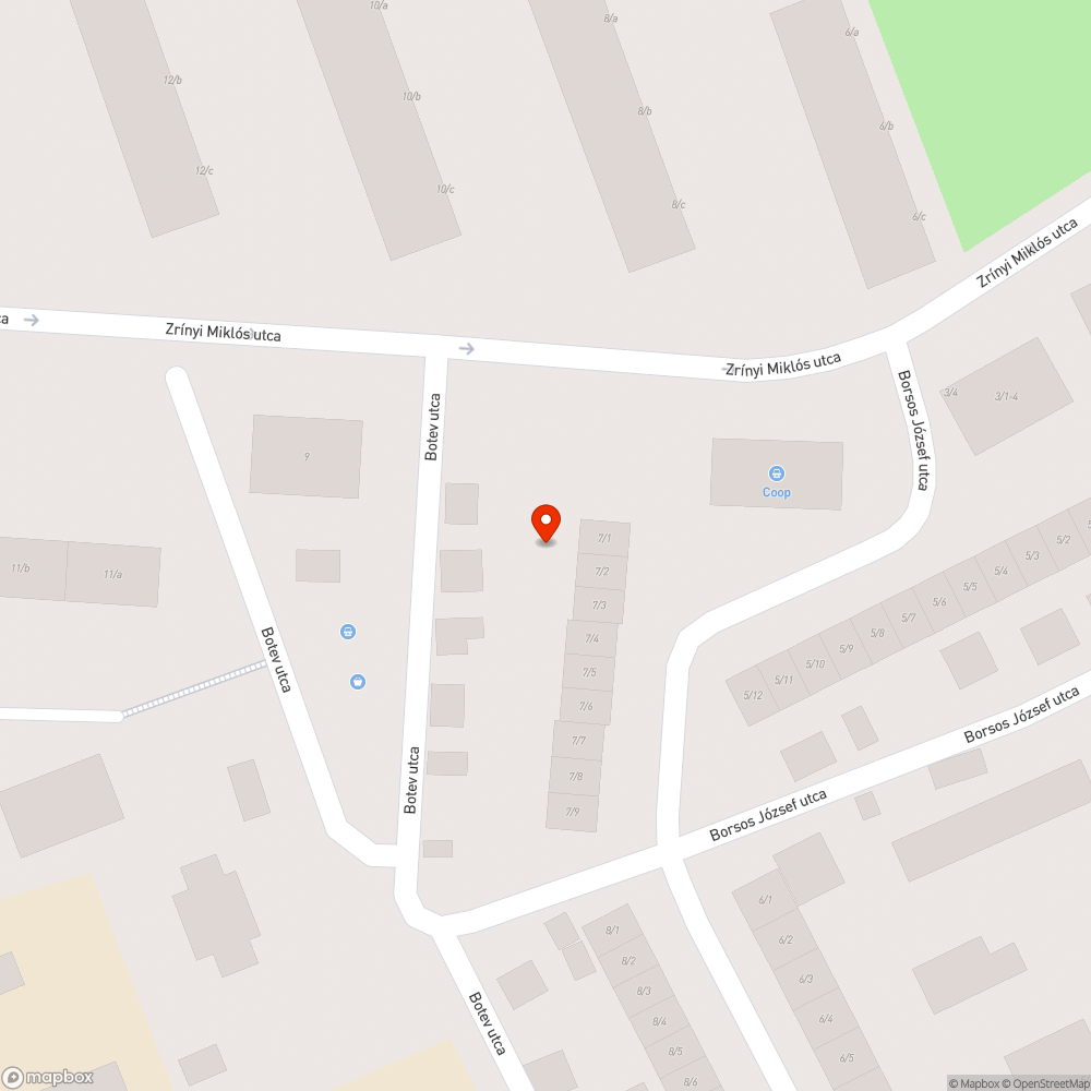 roncs autó bejelentés helye