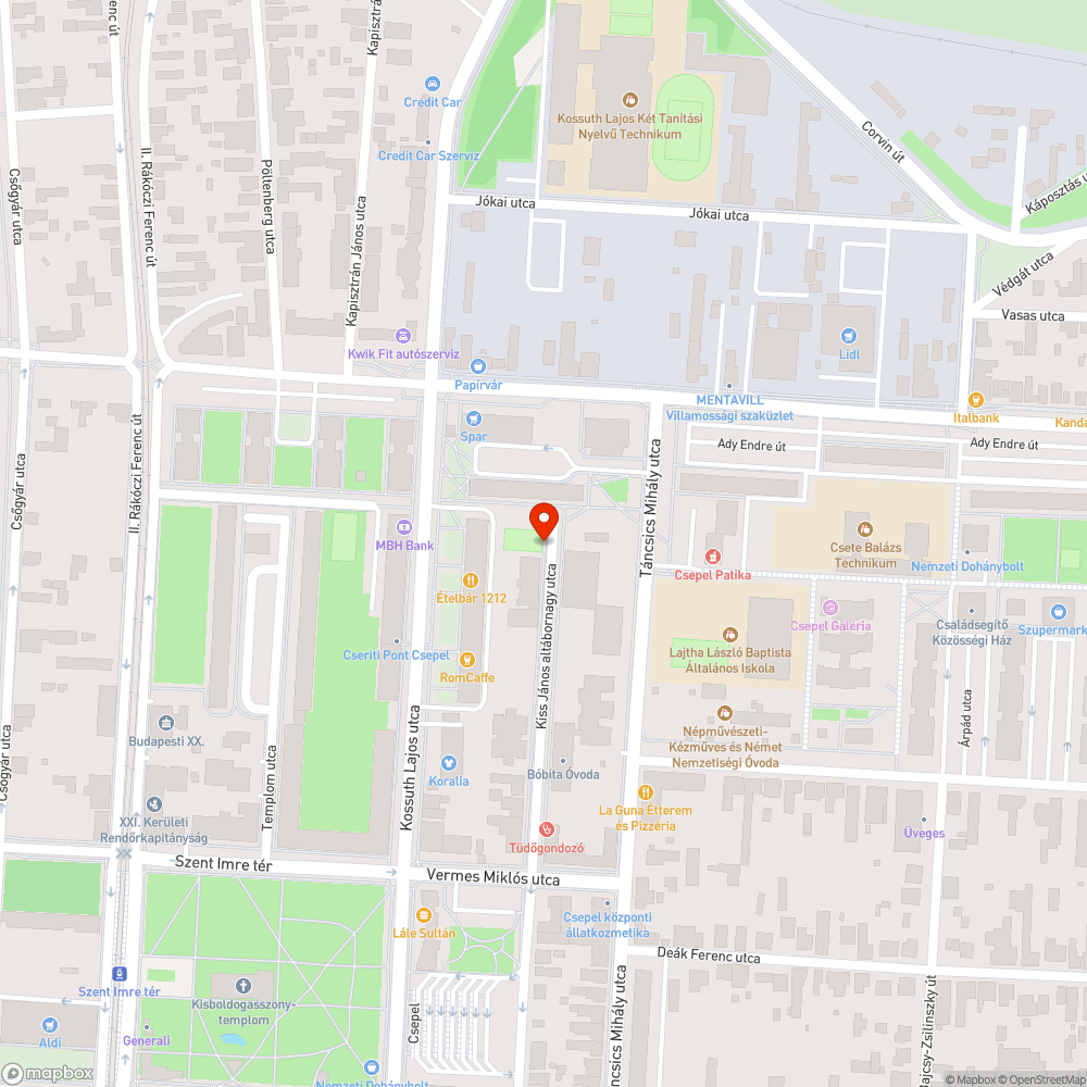 Balesetveszélyes foci- és kosárlabdapálya bejelentés helye