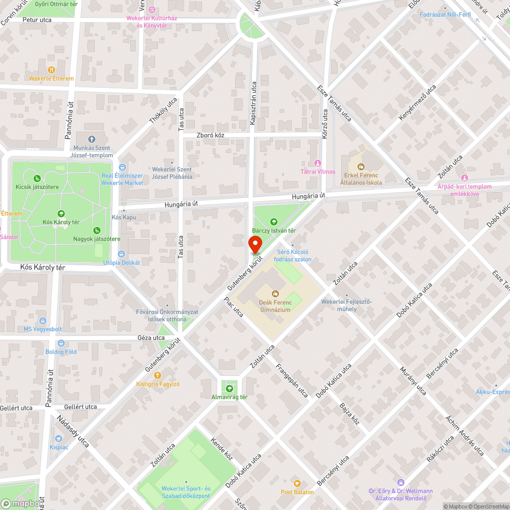 Illegális szemét bejelentés helye