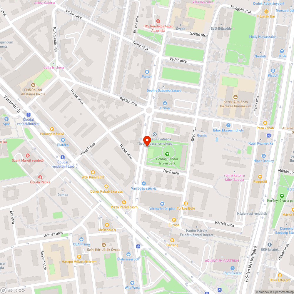 Kihalt fa bejelentés helye