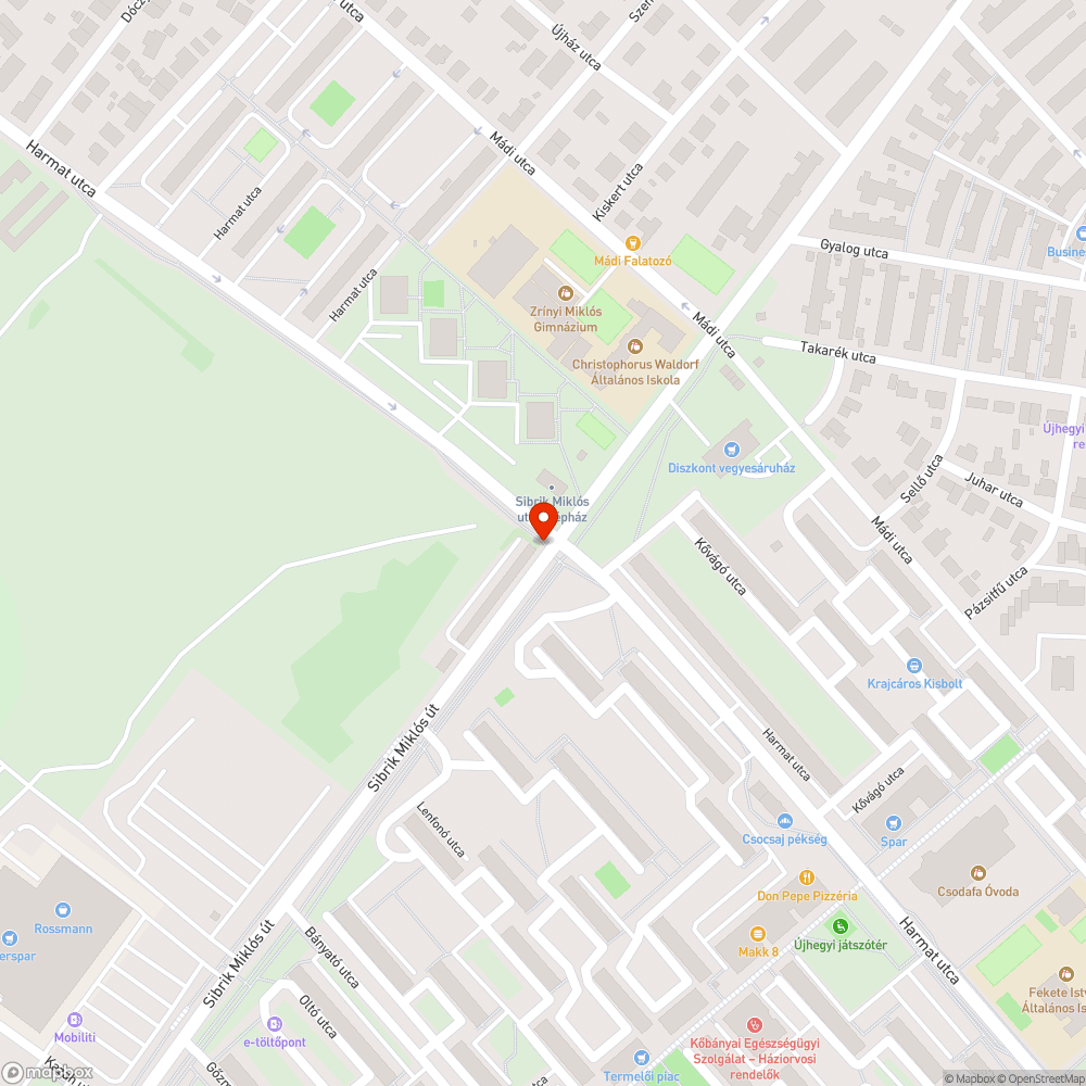 Gumiabroncs bejelentés helye