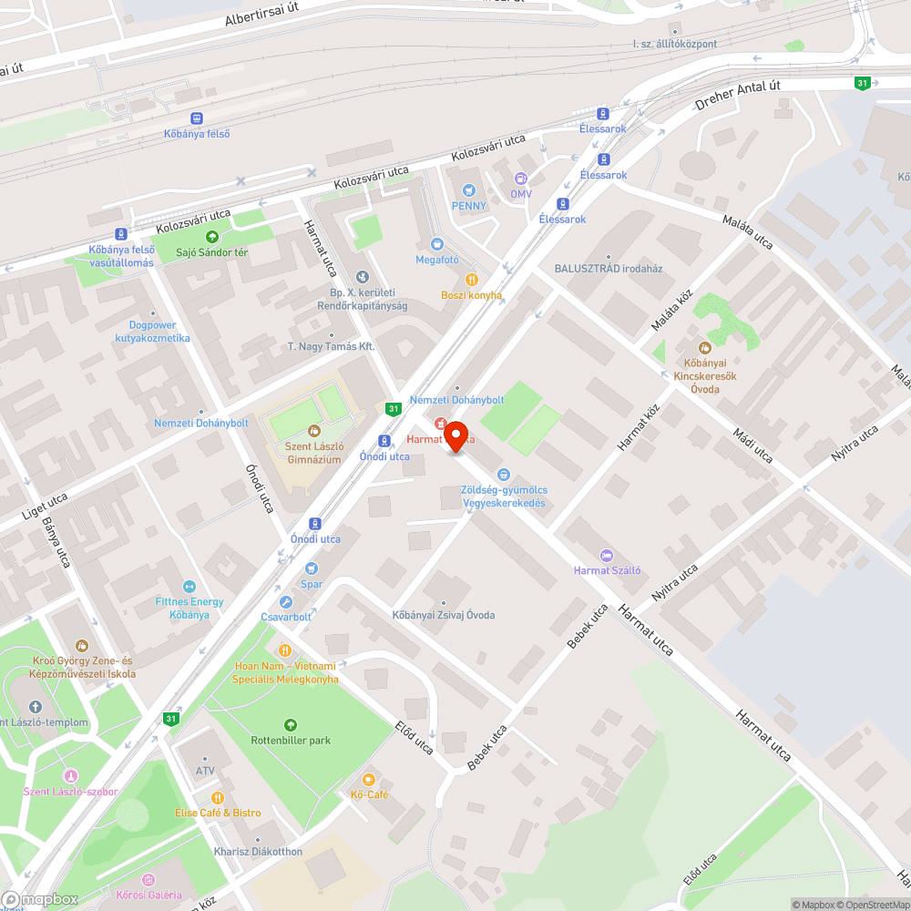 Letört faág bejelentés helye