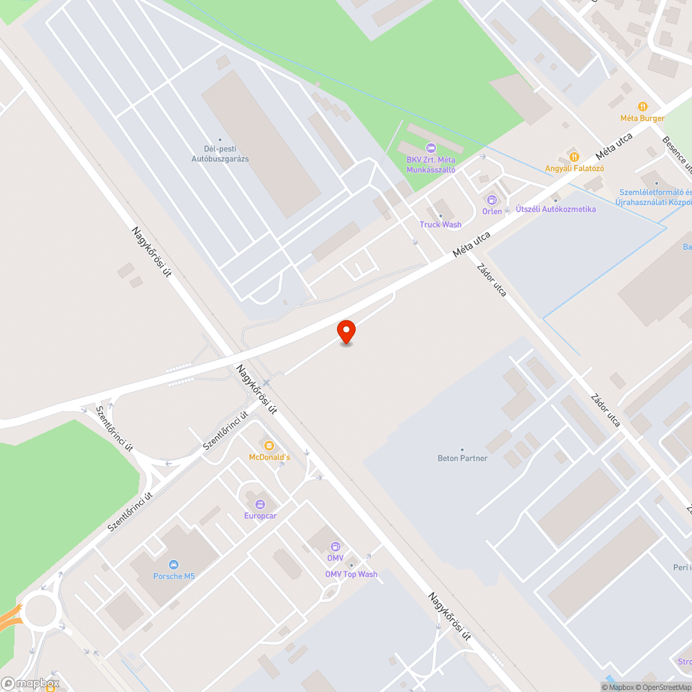 Járhatatlan járda bejelentés helye