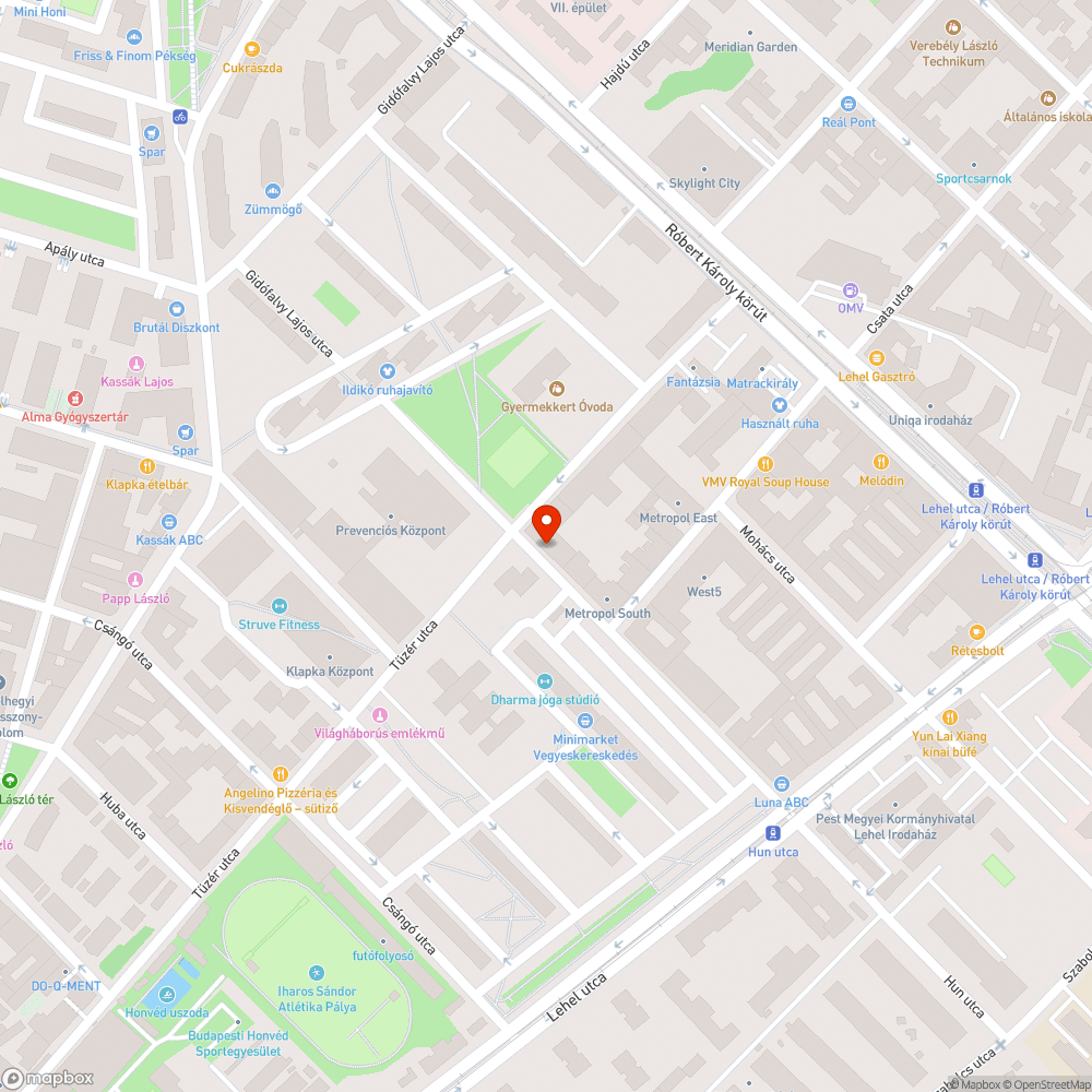 Faültetés utáni törmelék bejelentés helye