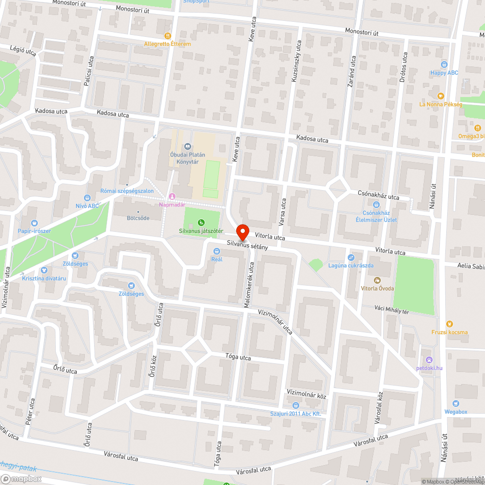 Viseletes matrica bejelentés helye