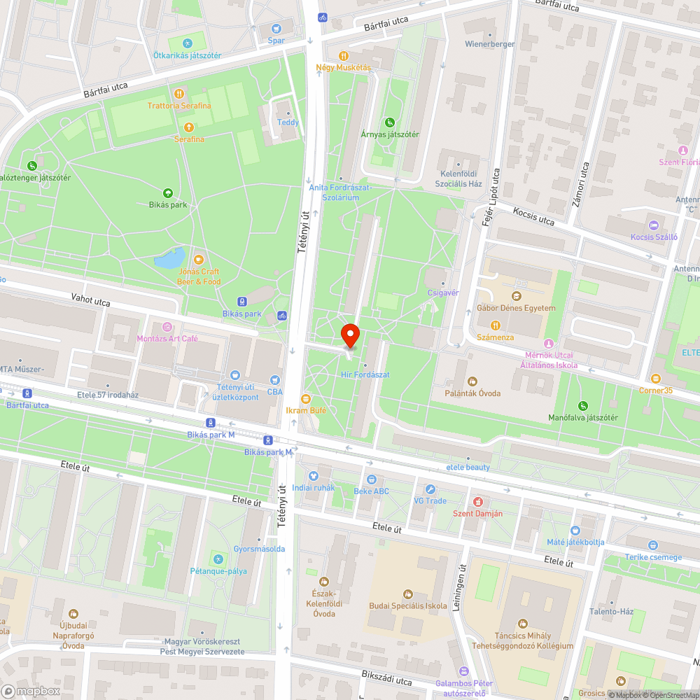 Graffitis hulladékgyűjtő bejelentés helye