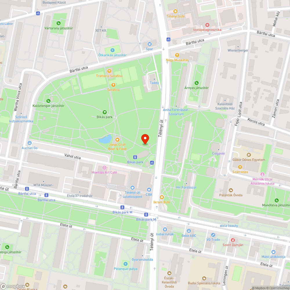 Bikás parki szántás bejelentés helye