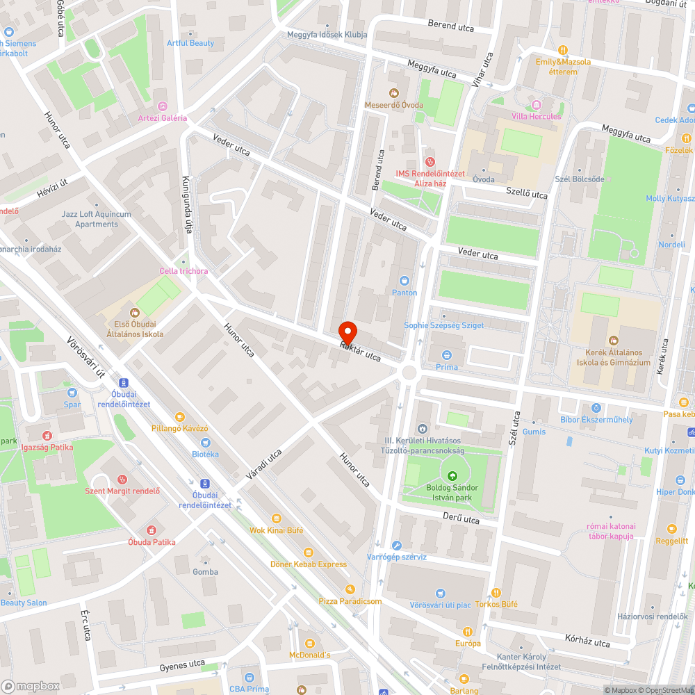 Beteg fa bejelentés helye