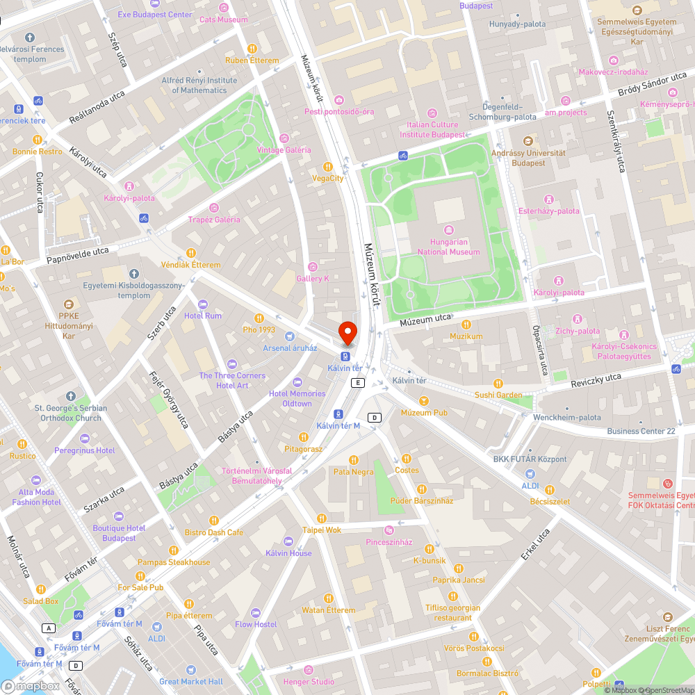 Összetört díszburkolat bejelentés helye