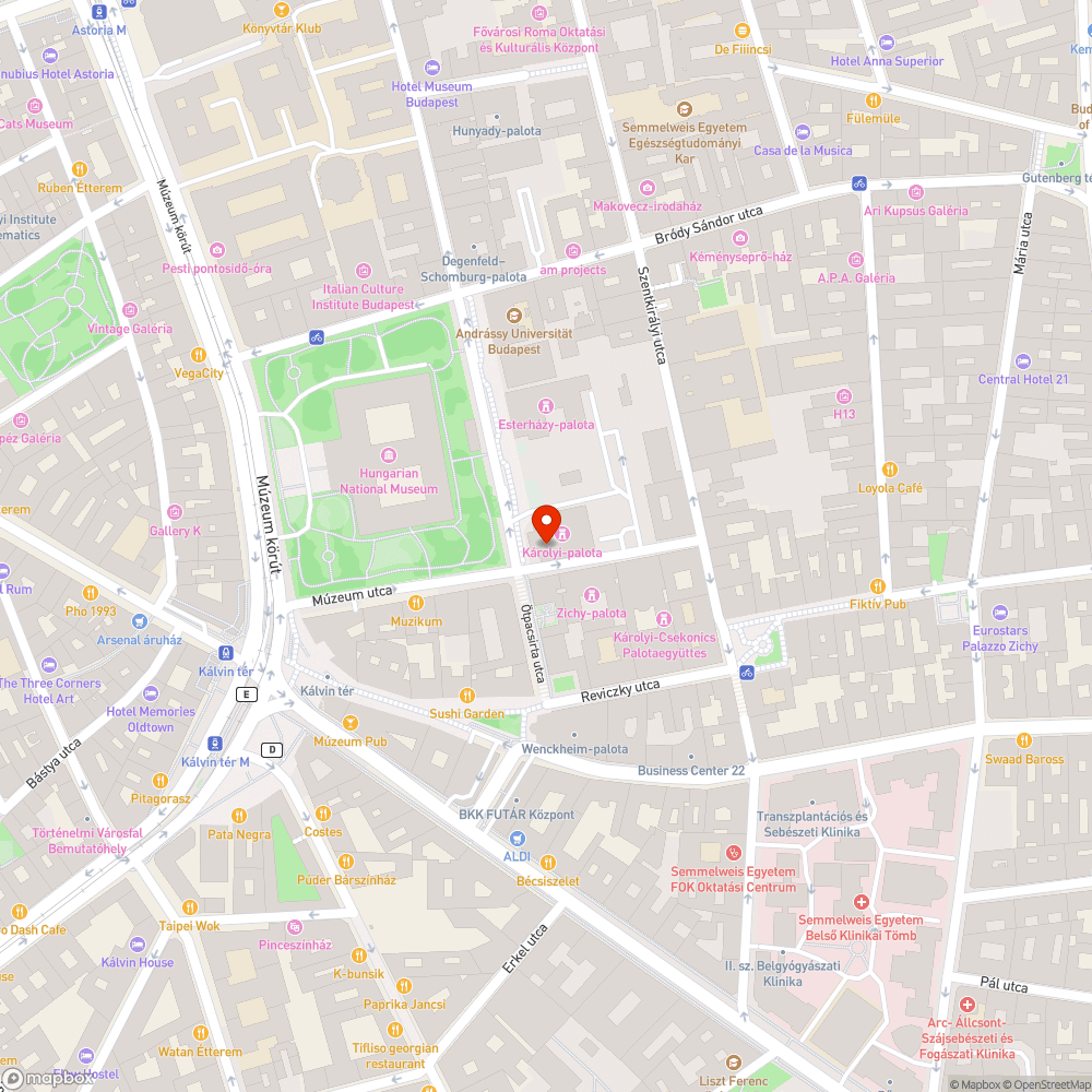 Szemetes középület bejelentés helye