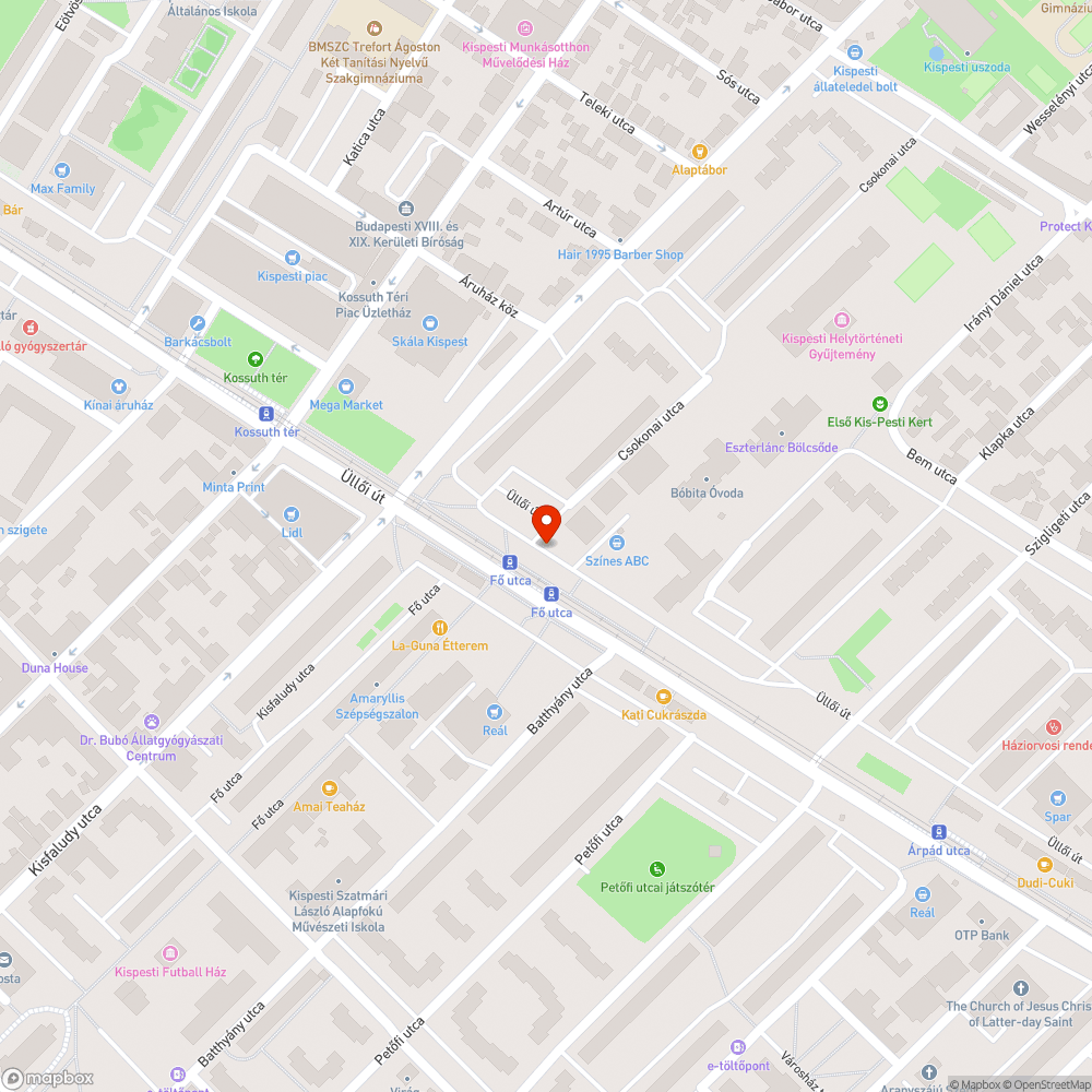 Szemèt és rongálás a buszmegállóban bejelentés helye