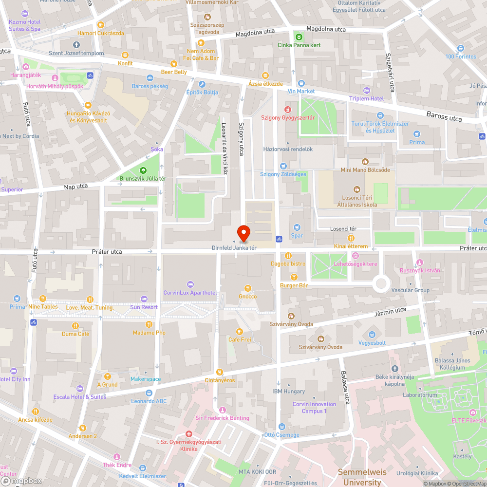 Roncs kerékpár bejelentés helye