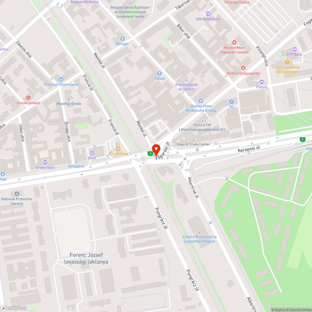 Kifakult tábla bejelentés helye