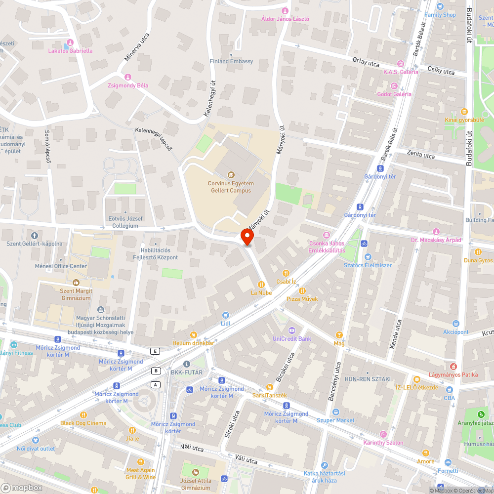 Elfolyó járda szegély bejelentés helye