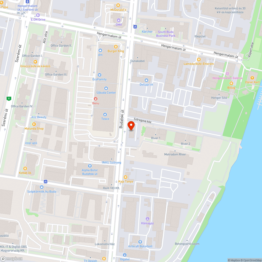 Berepedt bejelentés helye