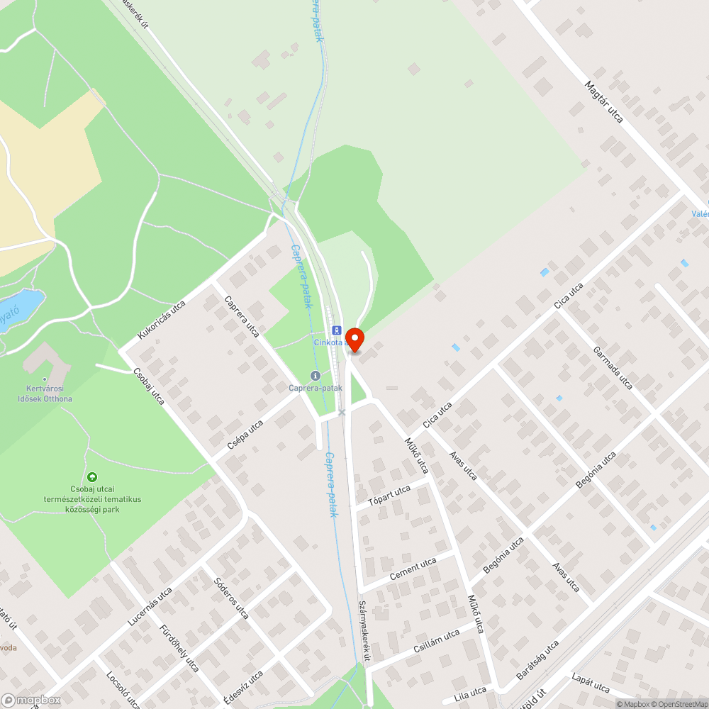 Graffitis szekrény bejelentés helye