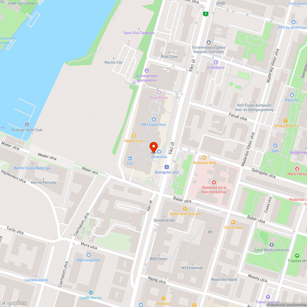 Hiányzó kerékpártároló bejelentés helye