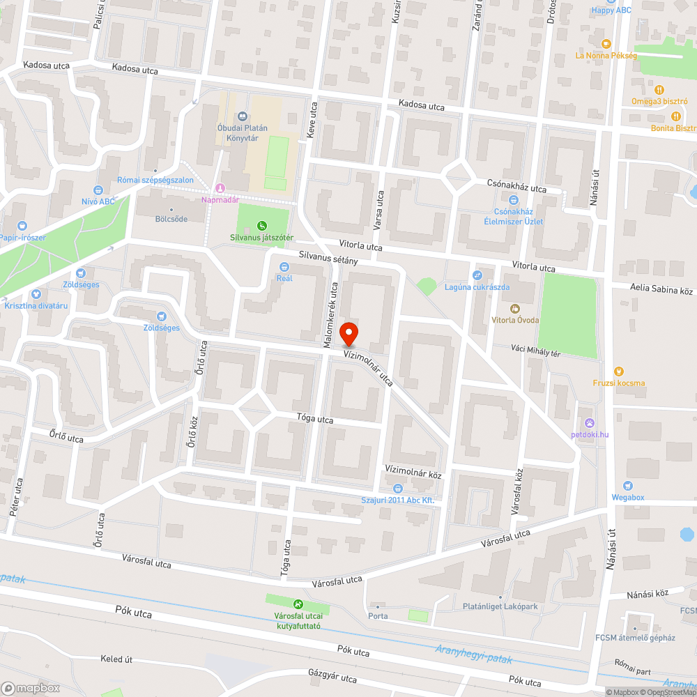 Zöldhulladék bejelentés helye