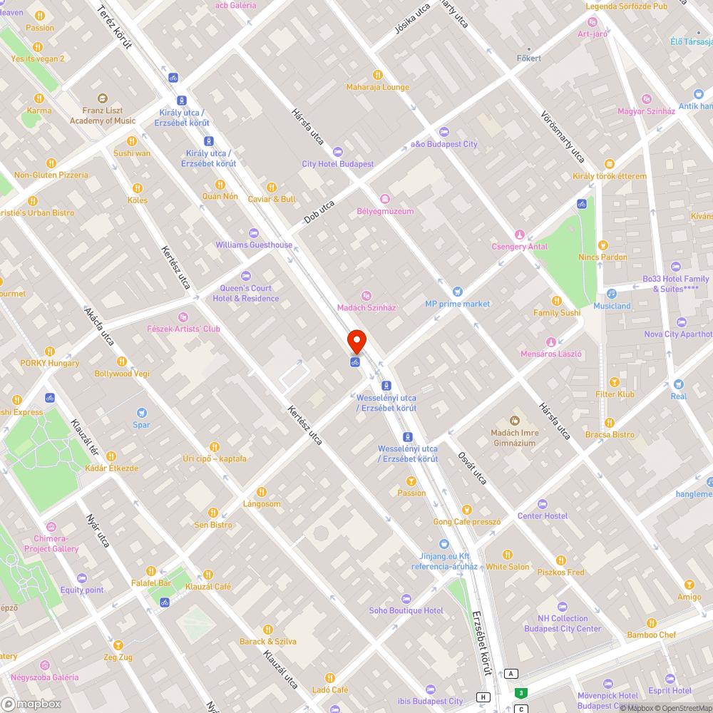 Kint felejtett (?) megállni tilos tábla bejelentés helye