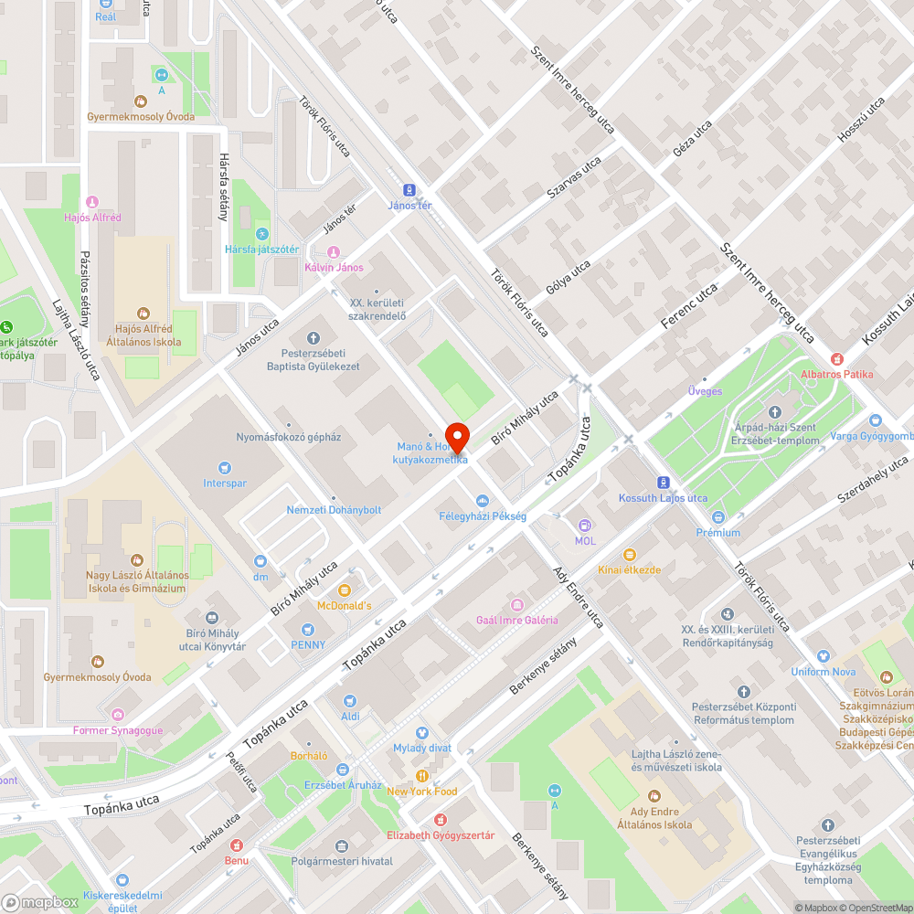 Hiányzó lámpa bejelentés helye