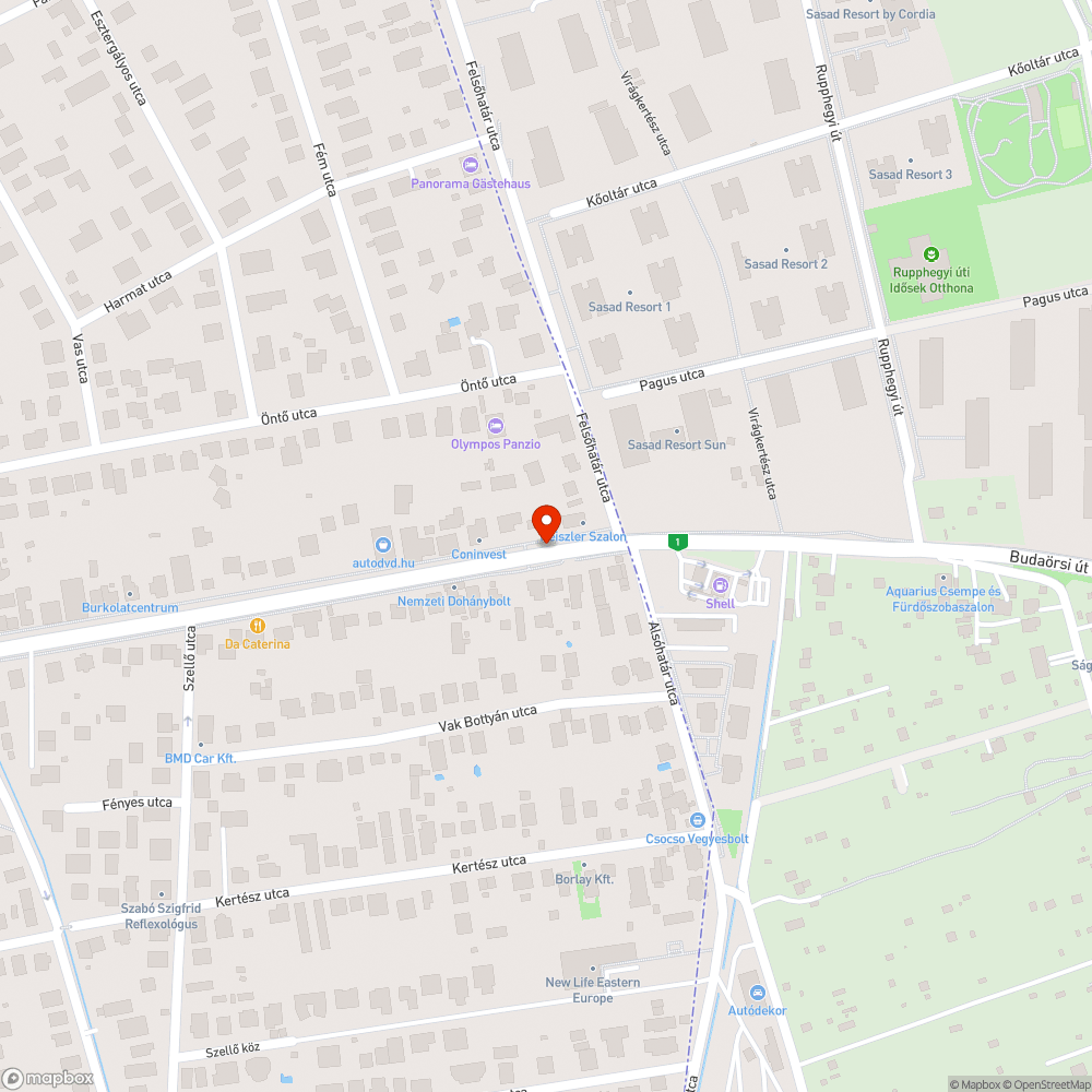 Graffitis váró bejelentés helye