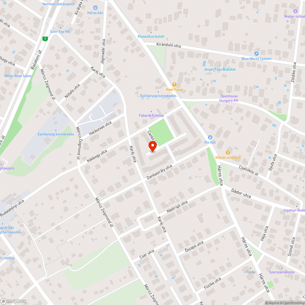 Közterületi világítás nem működik bejelentés helye