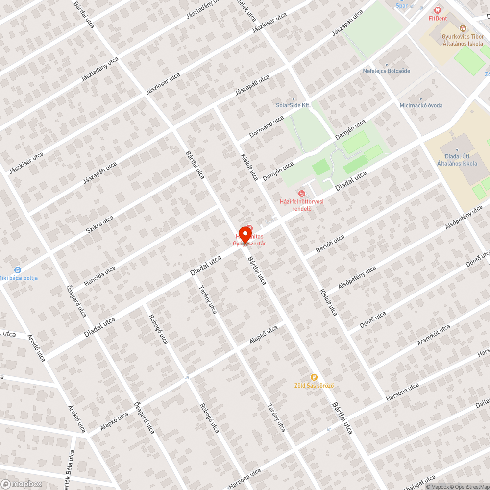 villanyoszlop körüli járda javítása bejelentés helye