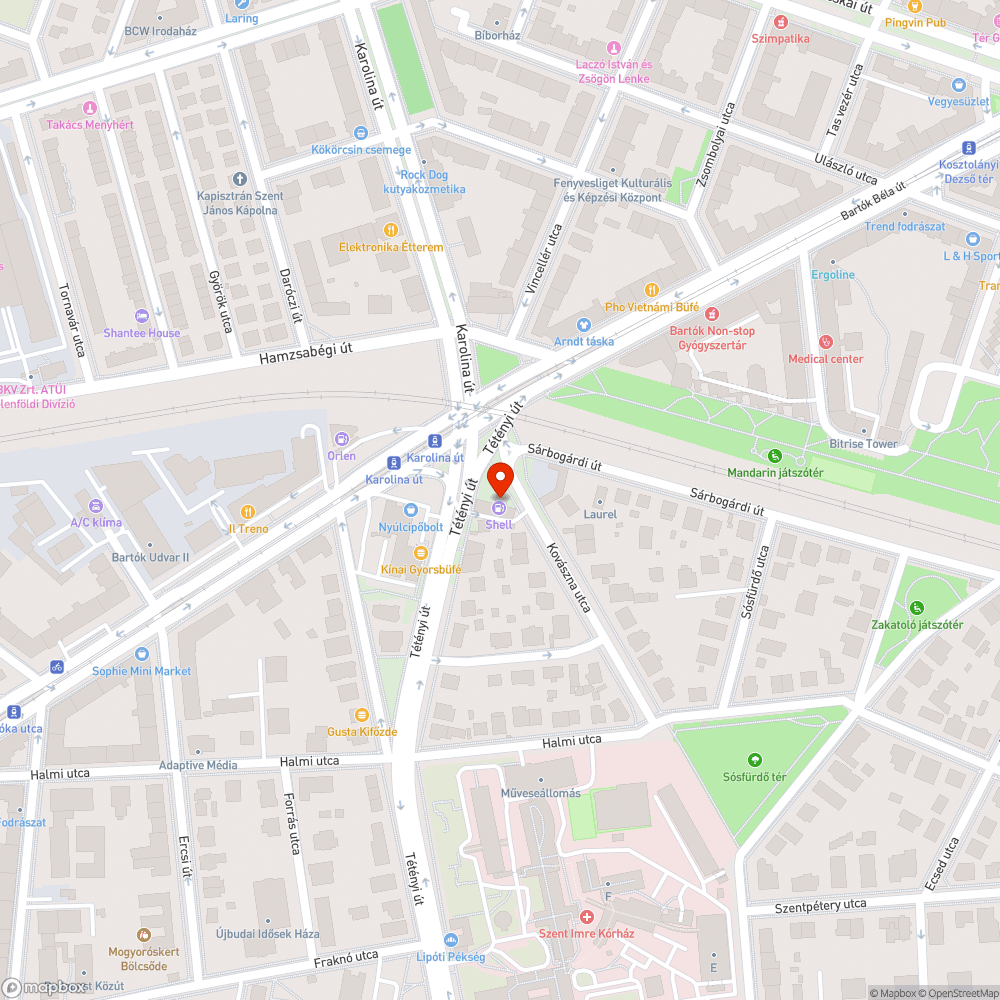 Törött szemetes bejelentés helye