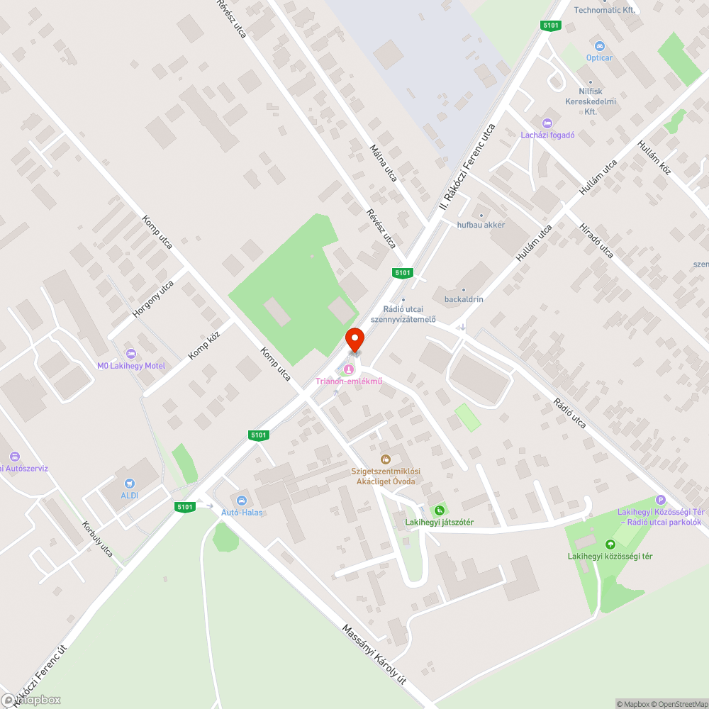 Elhasználódott nyomógomb bejelentés helye