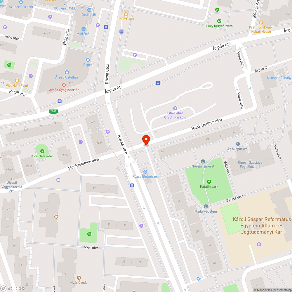 Egyre nagyobb kátyú bejelentés helye