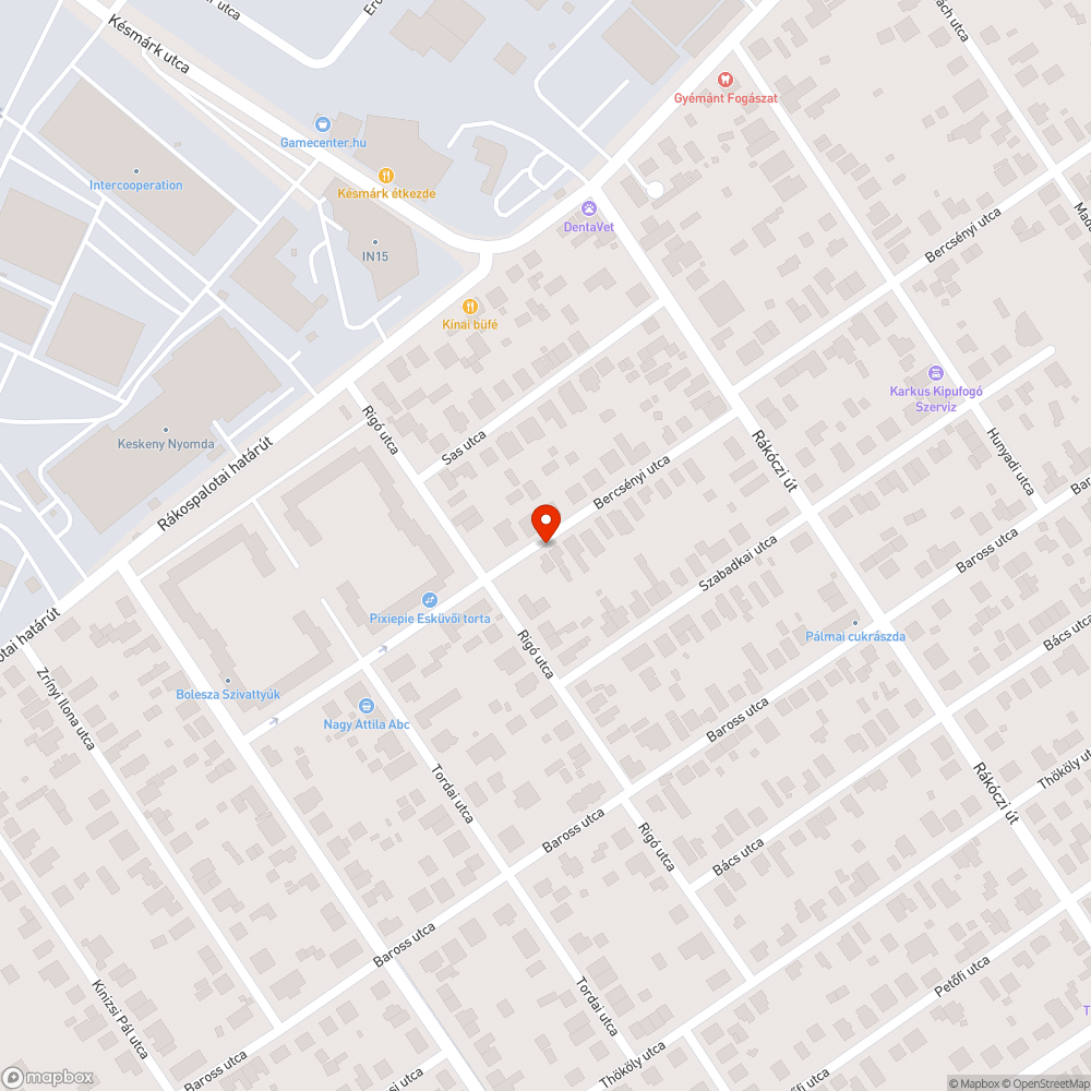 Utcahosszan nincs közvilágítás bejelentés helye