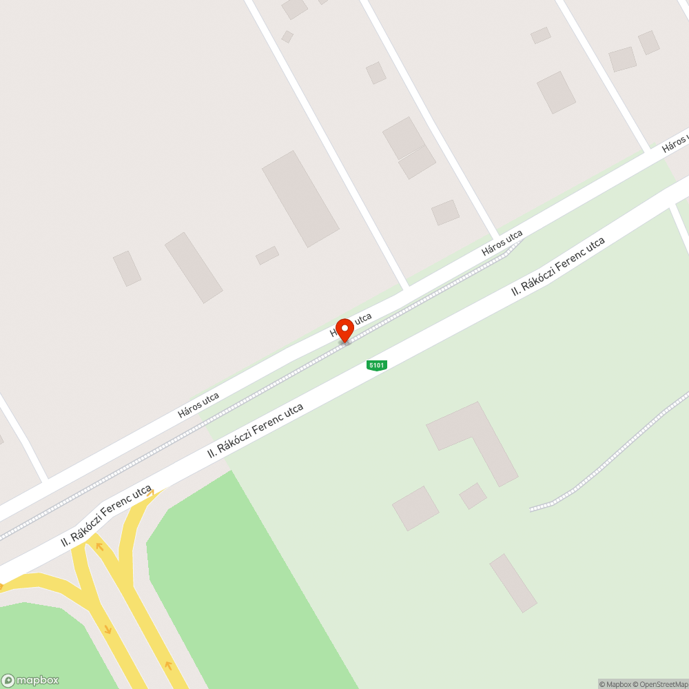 Lyukas a járda II. bejelentés helye