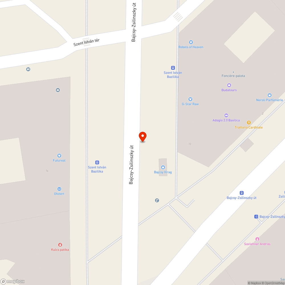 Burkolatlan fatövek a forgalmas buszmegállóban bejelentés helye