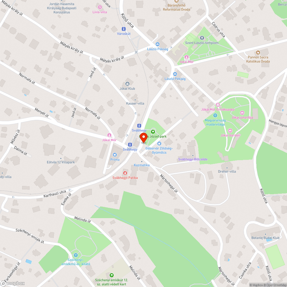 A járdát szinte teljes mértékben elfoglaló hirdetőtábla bejelentés helye