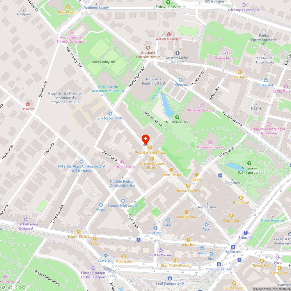 Kiégett lámpa a Lövőház utcában bejelentés helye