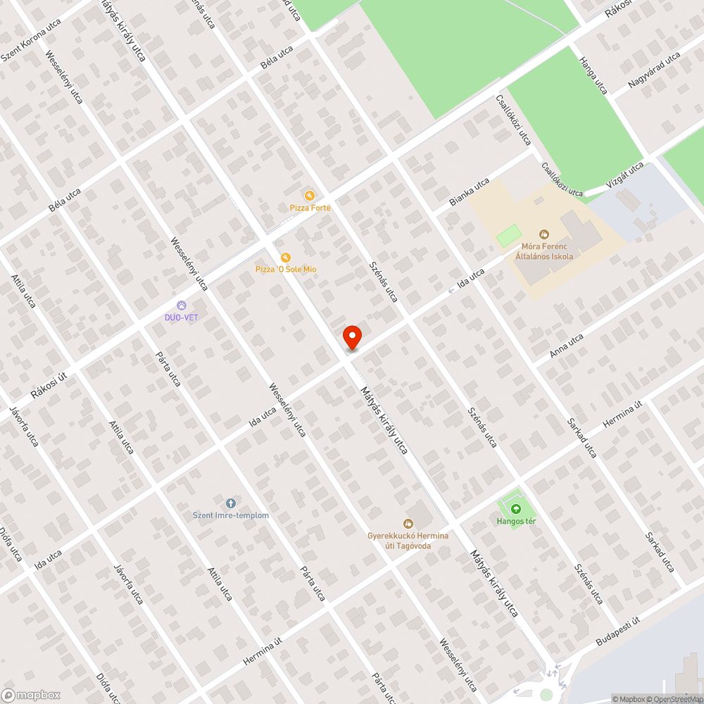 Szeméthegy bejelentés helye