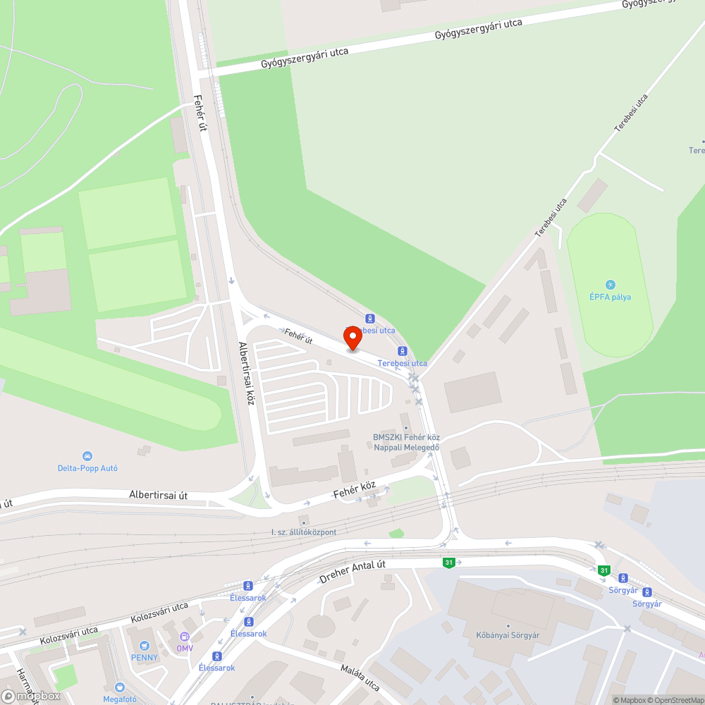 Vasalás bejelentés helye