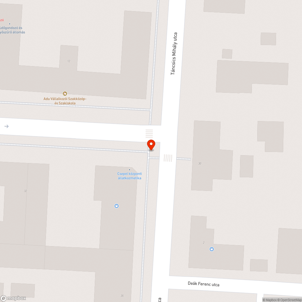 Balesetveszélyes járda bejelentés helye