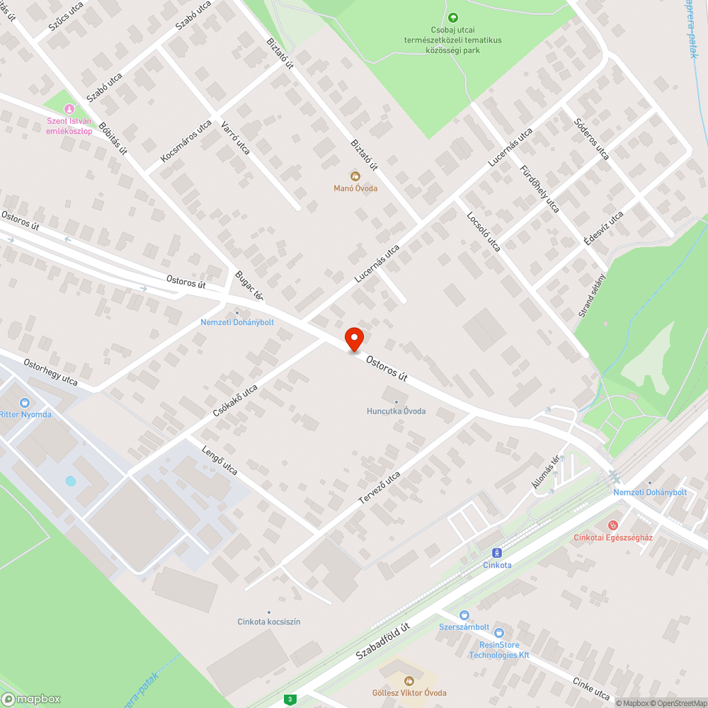 Kellene utasváró bejelentés helye