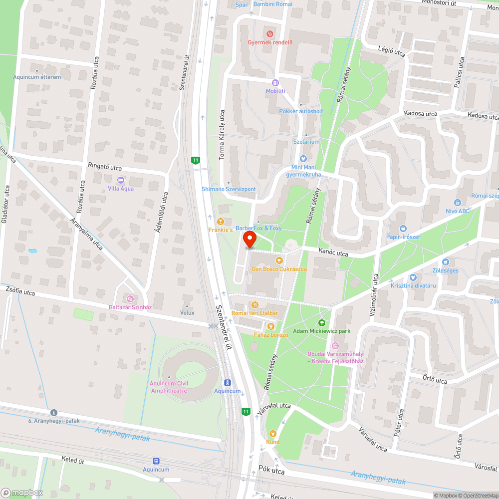 Korlátpótlás bejelentés helye