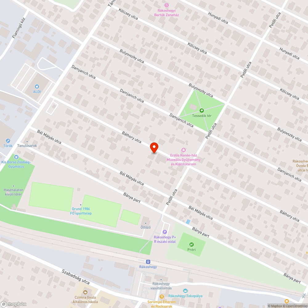 Hatalmas korhadó platánfa bejelentés helye