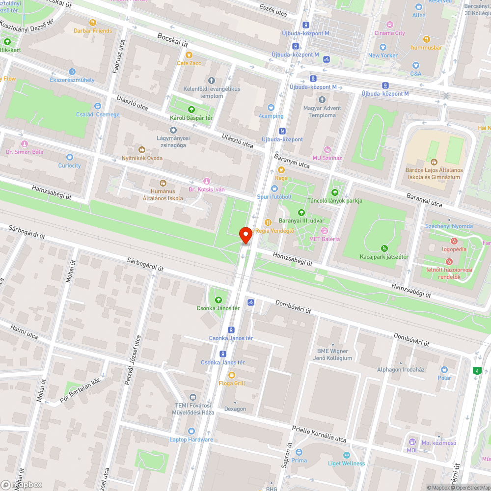 Kerékpárral nem járható kerékpáros átvezetés bejelentés helye