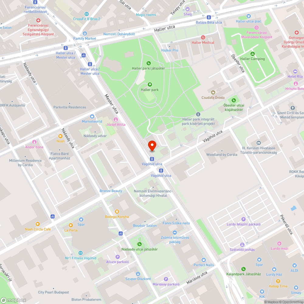 Facsonkok bejelentés helye