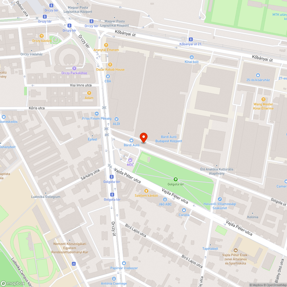 Rendszám nélküli autó bejelentés helye