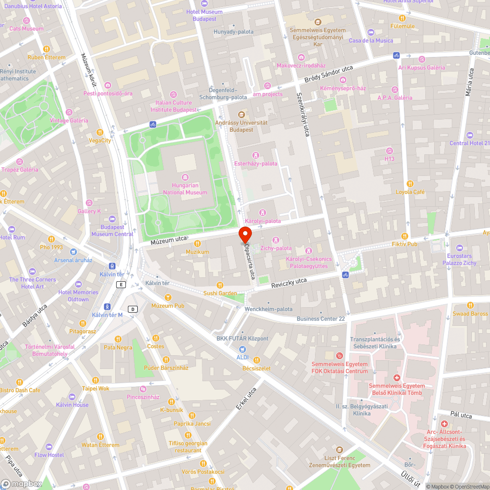 Kidöntött poller bejelentés helye